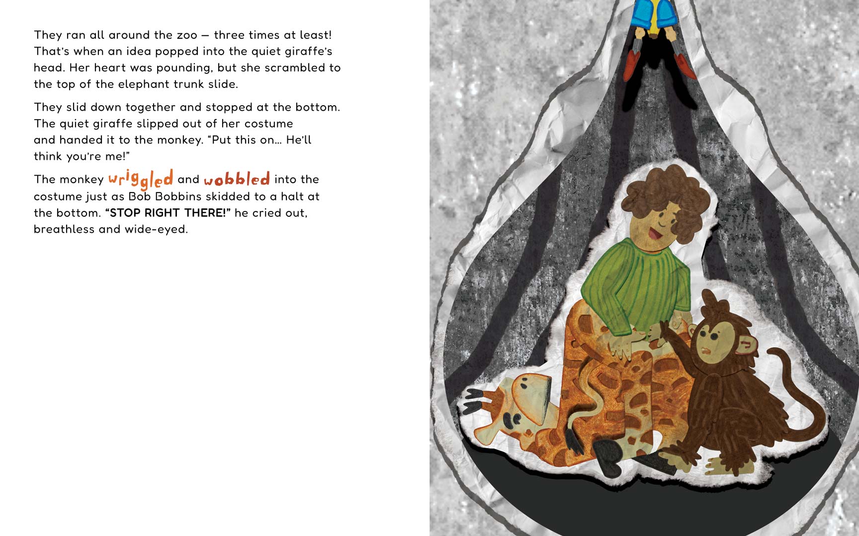 The Monkey I Am page 13.