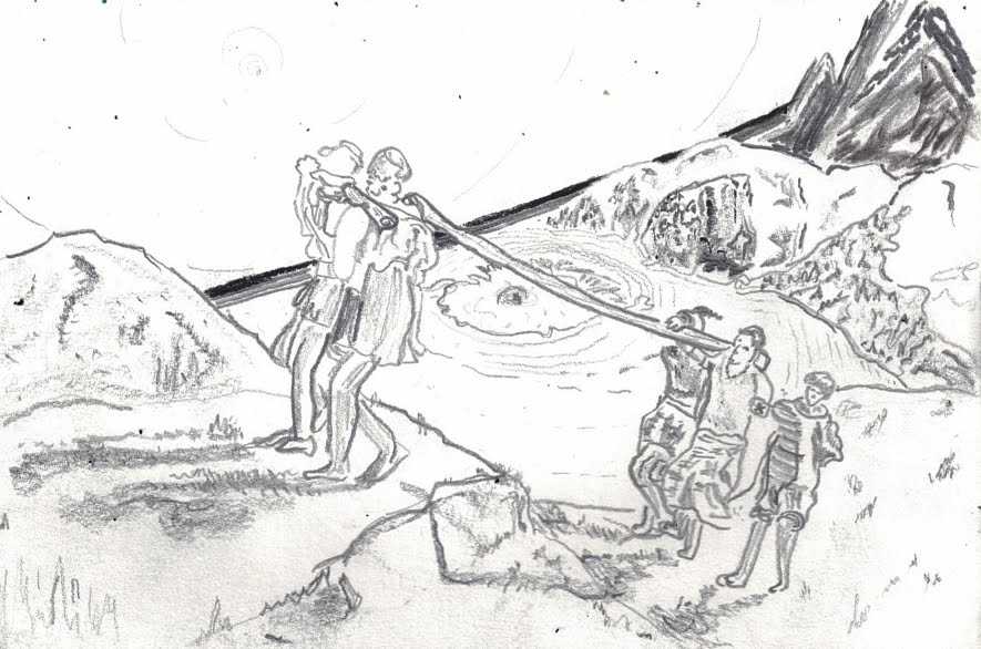 Concept Development Sketch for 'Mobius' project.