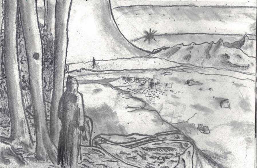 Concept Development Sketch for 'Mobius' project.