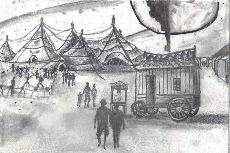 Concept Development Sketch for 'Mobius' project.